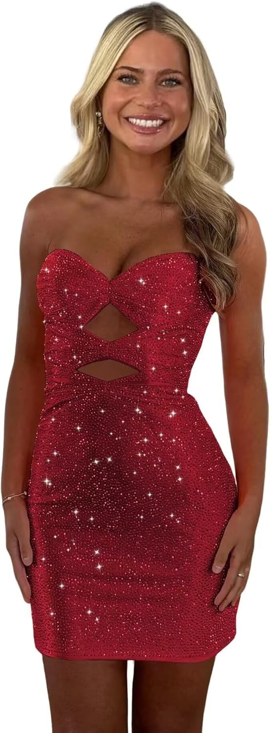 Sparkly Sequin Homecoming Dresses for Teens - 2025 Style