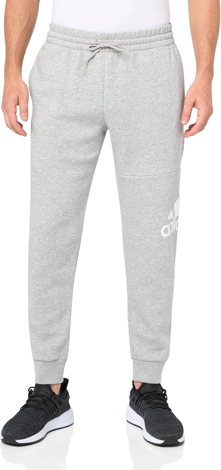 adidas Men's Essentials Fleece Tapered Cuff Pants for Comfort