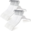 TOPIA HANGER Slim Wooden Hangers with Non-Slip Grips - 30-Pack