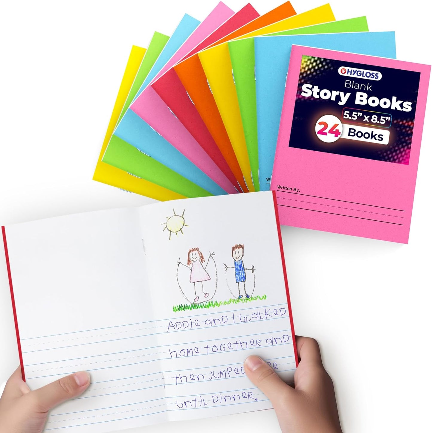 Hygloss Blank Storybooks for Kids - Inspire Creativity & Fun