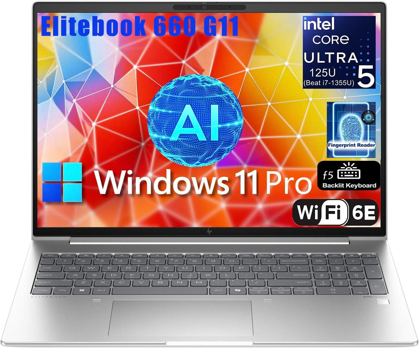 HP Elitebook 660 G11 Business Laptop with 16in Display