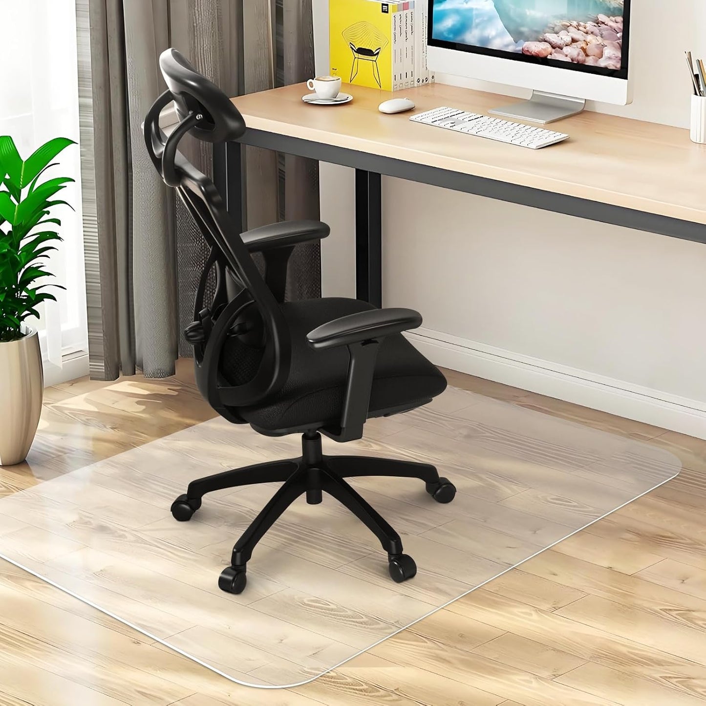Chair Mat for Hard Wood Floors - Heavy Duty Floor Protector