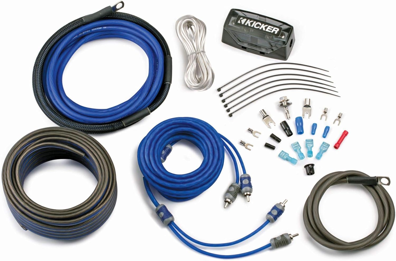 Kicker 46CK4 K-Series Complete 4-AWG Amplifier Connection Kit