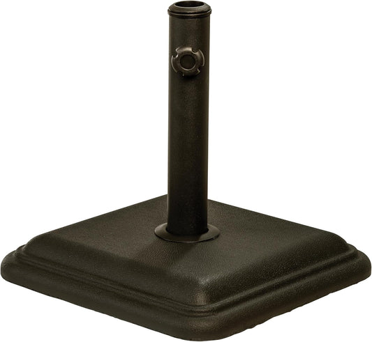 26 Pound Umbrella Base for Patio Tables - Durable Cast Stone Stand