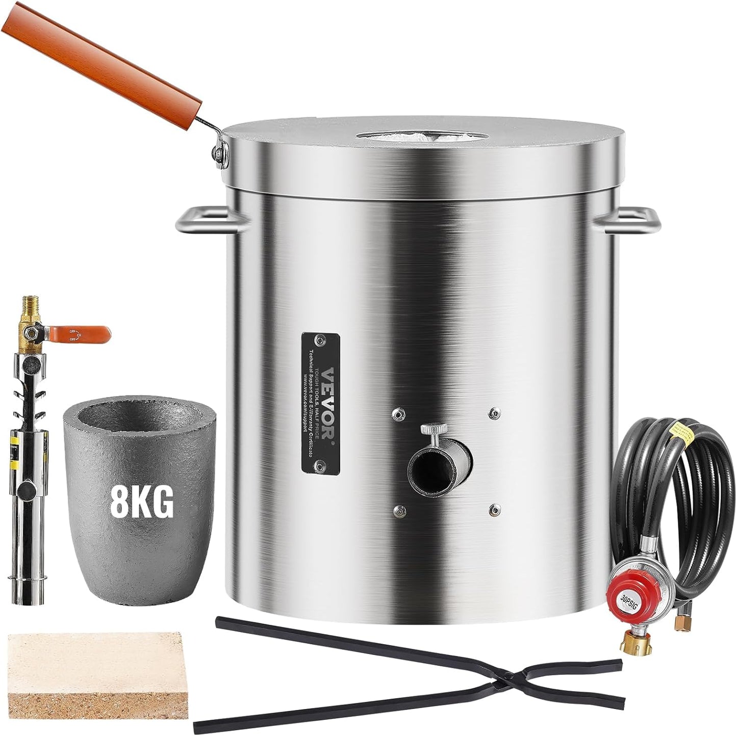VEVOR Propane Melting Furnace Kit for Metal Smelting Tasks