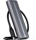 Satechi USB-C Aluminum Tool-Free Enclosure for M.2 NVMe/SATA - Fast