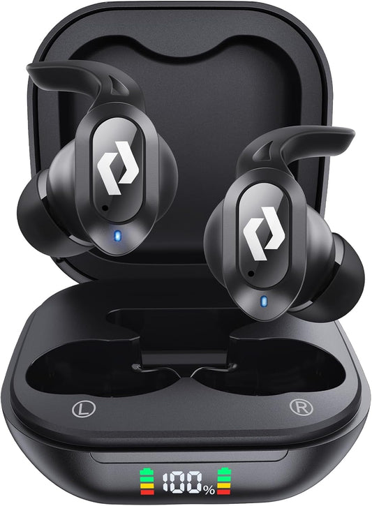 CREASO Bluetooth Earbuds: 64H Playback Power