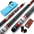 CUESOUL 58 in 19/20/21 oz Rockin Series Pool Cue Kit - Solid Maple