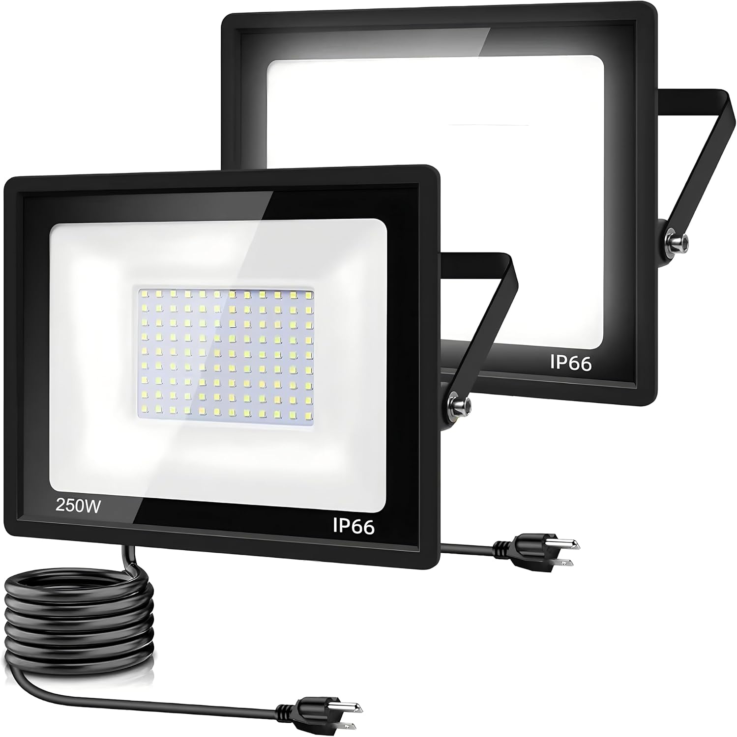 250W LED Flood Light Outdoor - Super Bright 30000LM Work Light