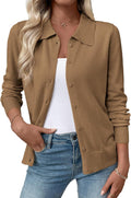 EVALESS Cardigan Sweaters for Women Lightweight Button