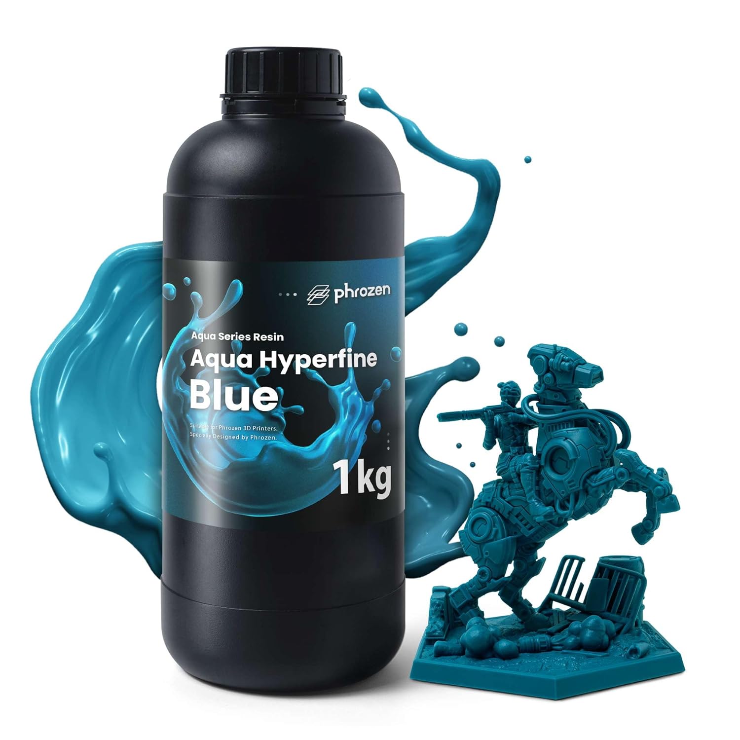 Phrozen Aqua Hyperfine Photopolymer Resin for 3D Printers