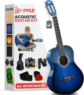 36in 3/4 Beginner Acoustic Guitar Kit - Blue Burst Classical
