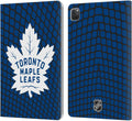 iPad Pro 11 Leather Wallet Case - Toronto Maple Leafs Net Pattern
