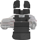 Floor Mats & Large Trunk Mat for 2015-2019 Ford Explorer - All Weather