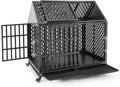 46 Inch Heavy Duty Dog Crate with Self-Locking Latch - Indestructible