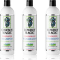 Cowboy Magic Shampoo Conditioner Detangler Set - Silky Shine for Hair