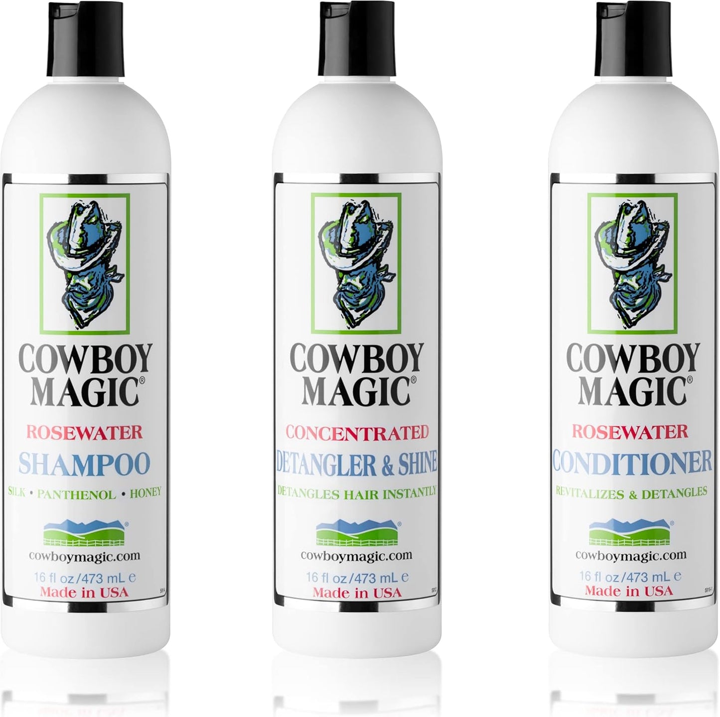 Cowboy Magic Shampoo Conditioner Detangler Shine for All Coats