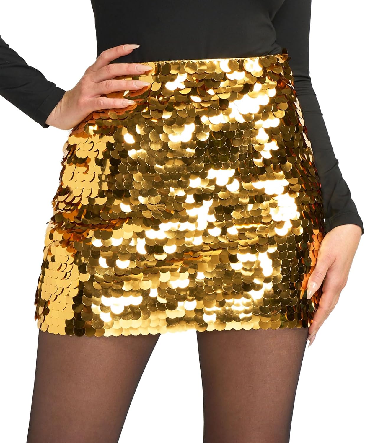 Tipsy Elves Womens Sequin Skirts for Sparkly Dance Parties