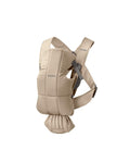 Baby Carrier Mini Beige Woven - Newborn Carrier for Close Comfort