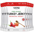 Think Jerky Sriracha Honey Turkey Jerky - High Protein Snack