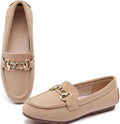 Women's Loafer Shoes Comfortable Slip On Flats - Cushioned Comfort