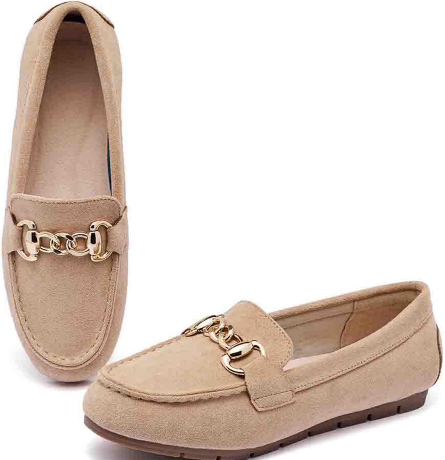 Comfortable Slip on Casual Flat Penny Loafer Shoes for Women