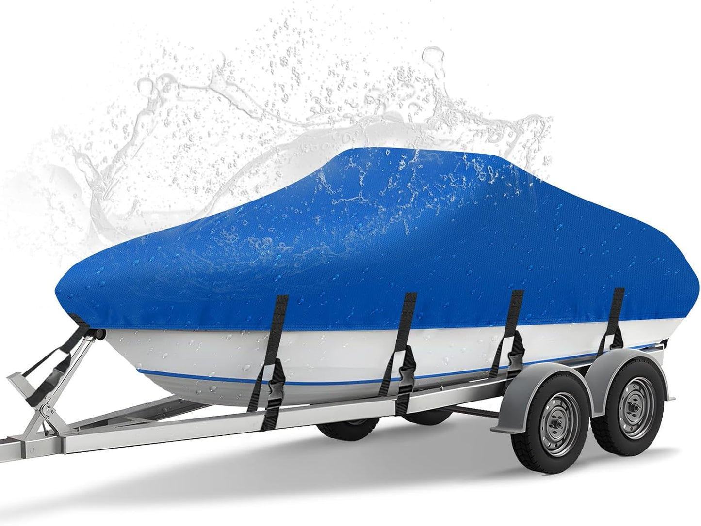 NEVERLAND Boat Cover 20-22 ft Heavy Duty Waterproof Protection