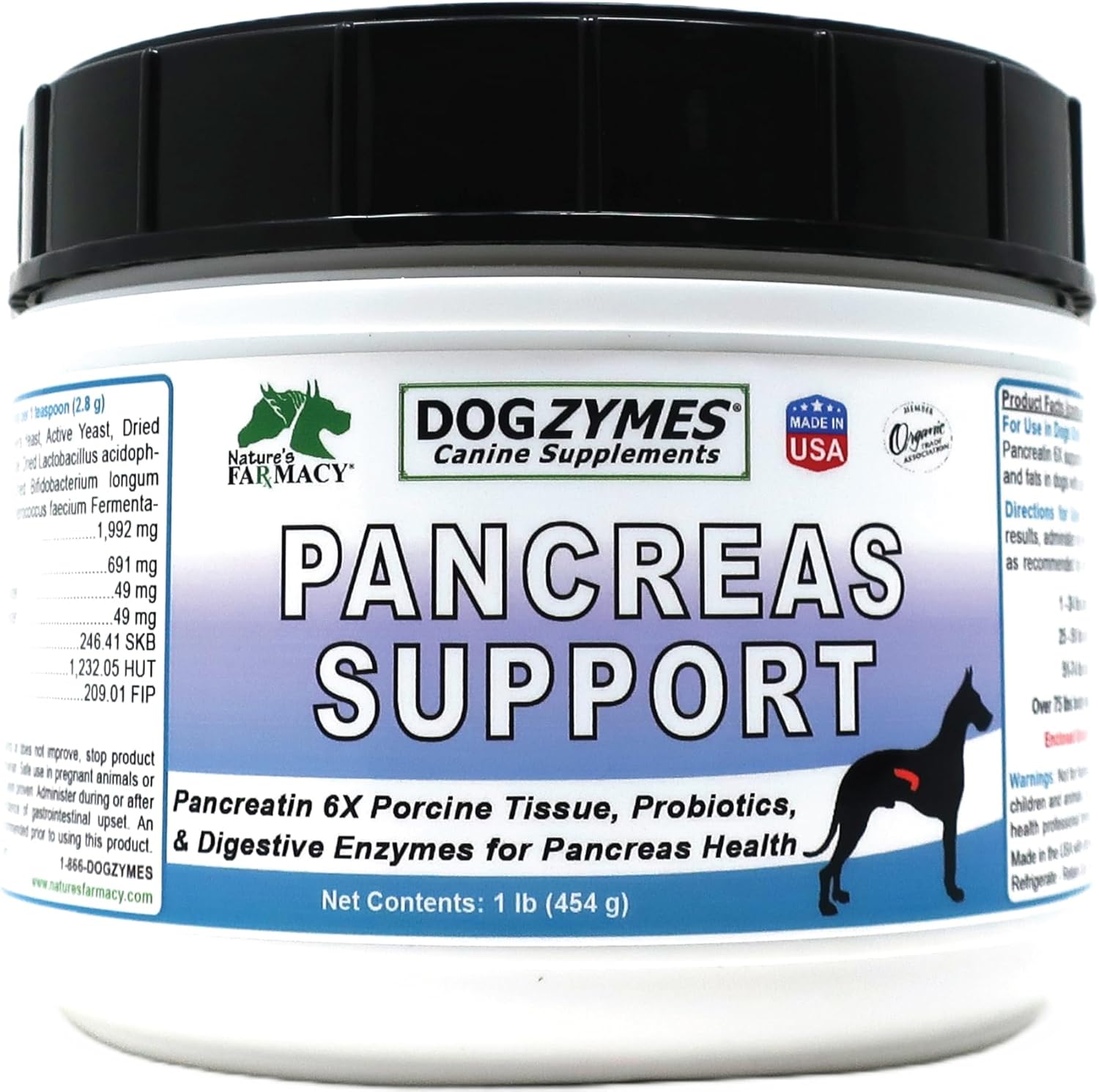 Dogzymes Pancreas Support for Dogs - Quality Digestive Aid