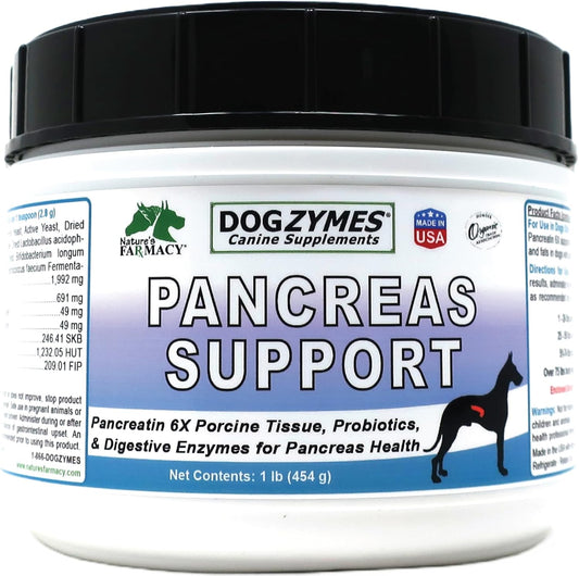 Dogzymes Pancreas Support for Dogs - Quality Digestive Aid