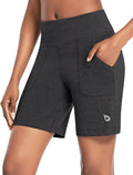 Baleaf Bermuda Shorts for Women High Waisted 7in - Long Athletic Fit