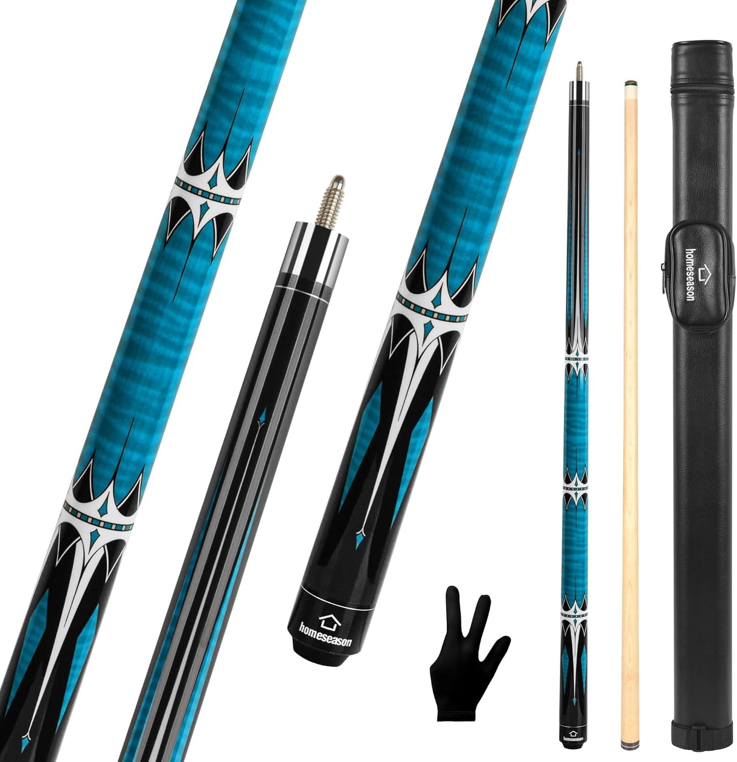 Professional 57 Inch Pool Cue Stick for Billiard Enthusiasts