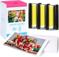 Compatible with Canon Selphy KP-108IN Ink and 4x6 Photo Paper