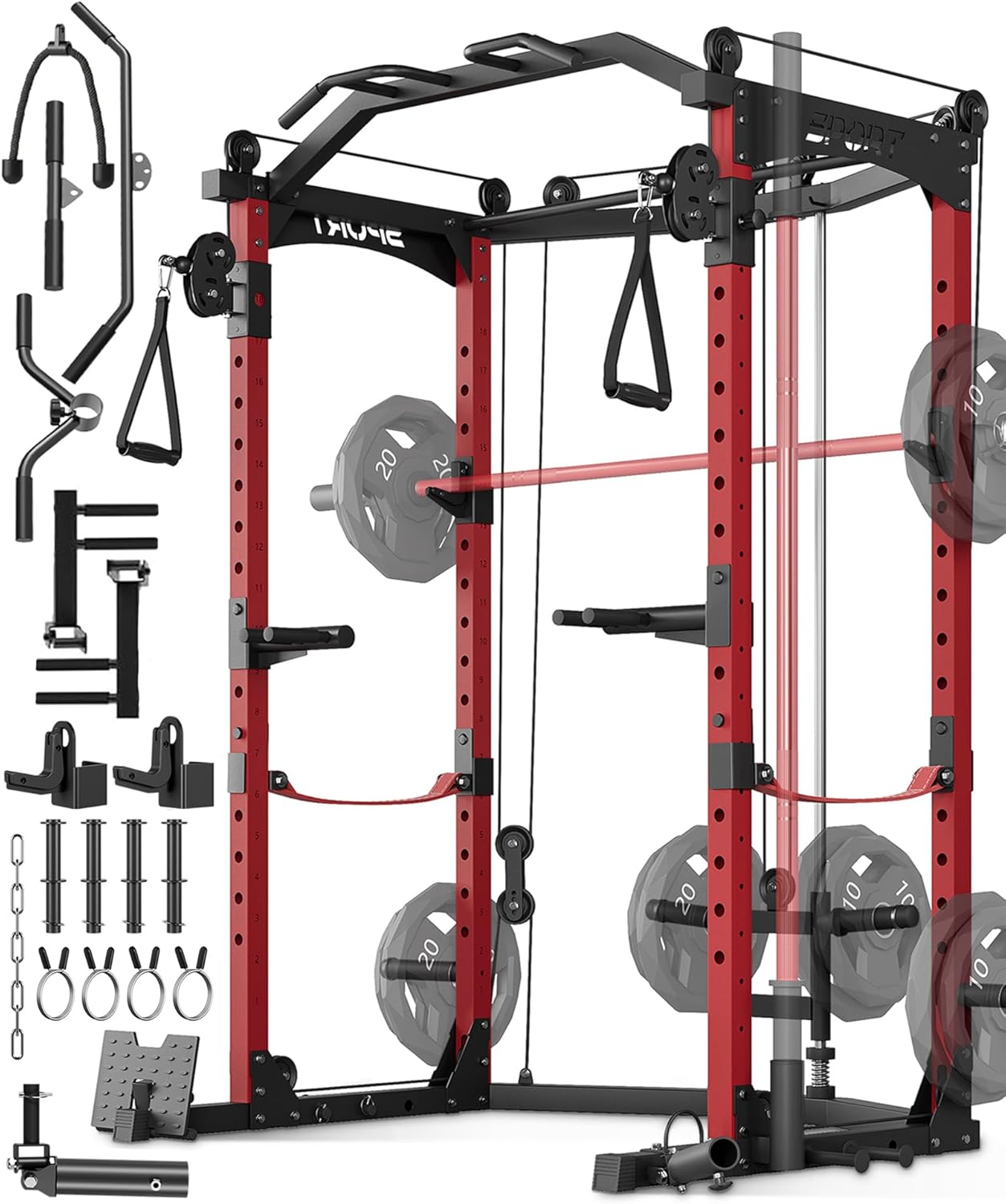 Power Cage Multi-Functional Power Racks for Home Gym Training