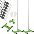Full Metal Boat Cover Support Poles System - Heavy Duty Adjustable