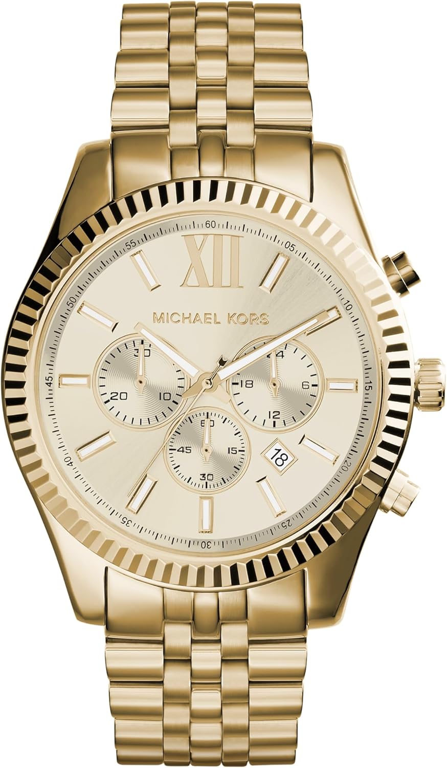 Michael Kors Lexington Men's Watch: Sleek Stainless Style