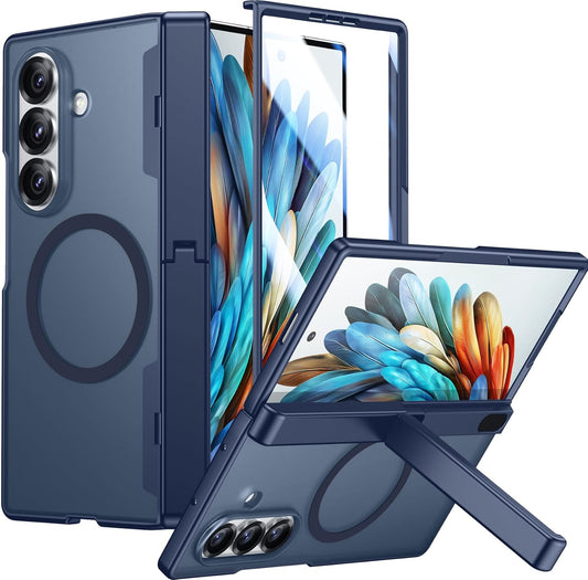 Temdan Magnetic Case for Samsung Galaxy Z Fold 7 with Stand