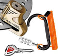 Motorcycle Lock Heavy Anti-Theft Lock with Combination - Compact Disc