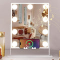 COOLJEEN Vanity Mirror with Lights and Bluetooth - Lighted Makeup