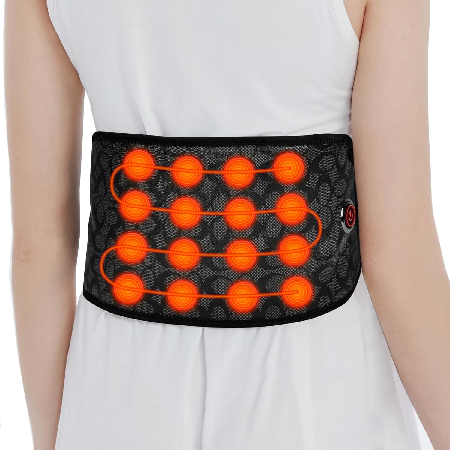 Cordless Far Infrared Heating Belt - Soothes Lower Back Pain