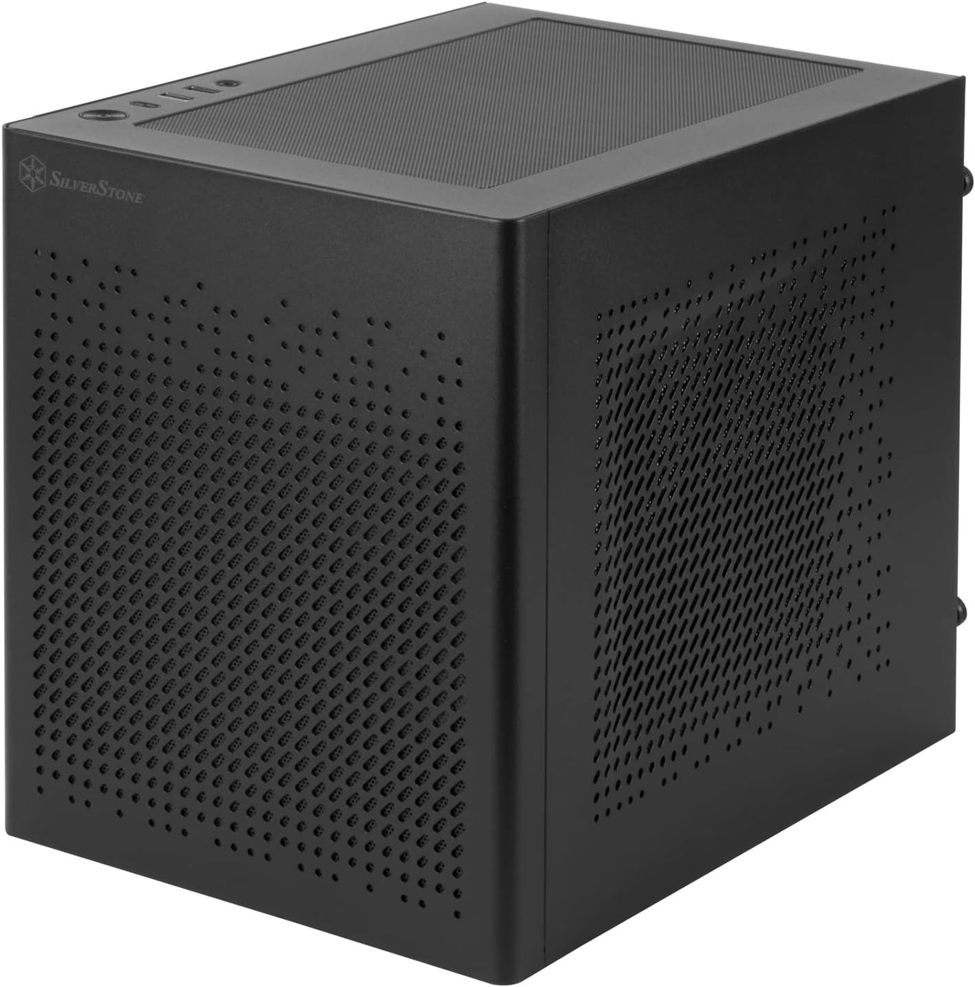 SilverStone SUGO 16 Black Mini-ITX Case for Compact Builds