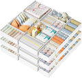 Drawer Organizer Clothes 24 Pack - Foldable Dresser Dividers and Baby