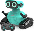 Remote Control Robot Toy for Kids - Dance, LED Eyes, Flexible Arms