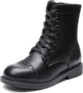DREAM PAIRS Girls Boys Combat Ankle Boots Side Zipper Shoes Various