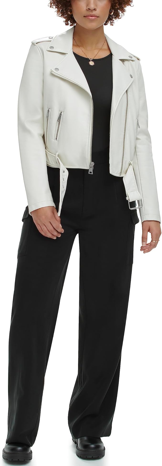 Levi's Women's Faux Leather Belted Motorcycle Jacket Review