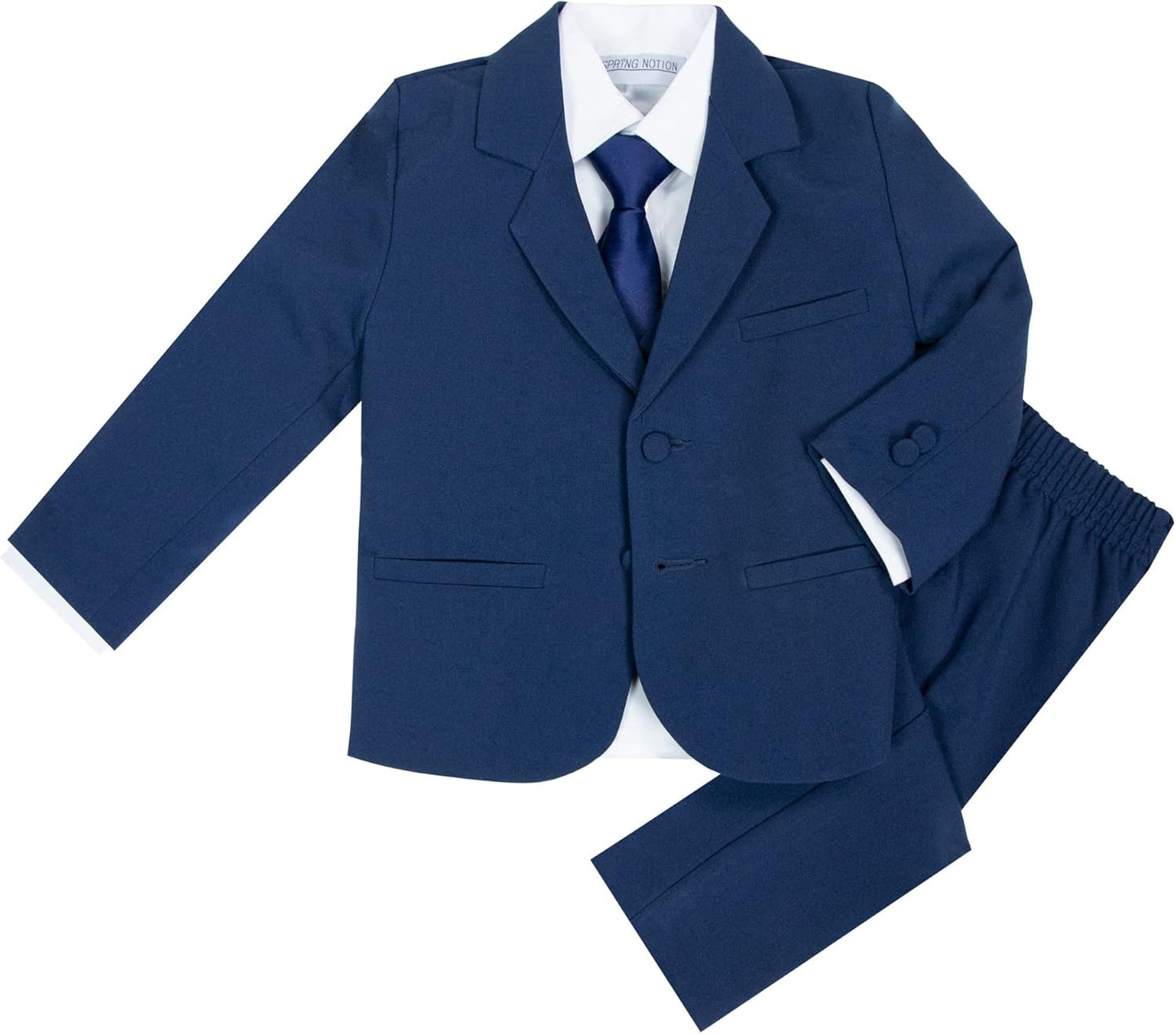 Baby Boys' Classic Fit Formal Dress Suit Set for Special Occasions