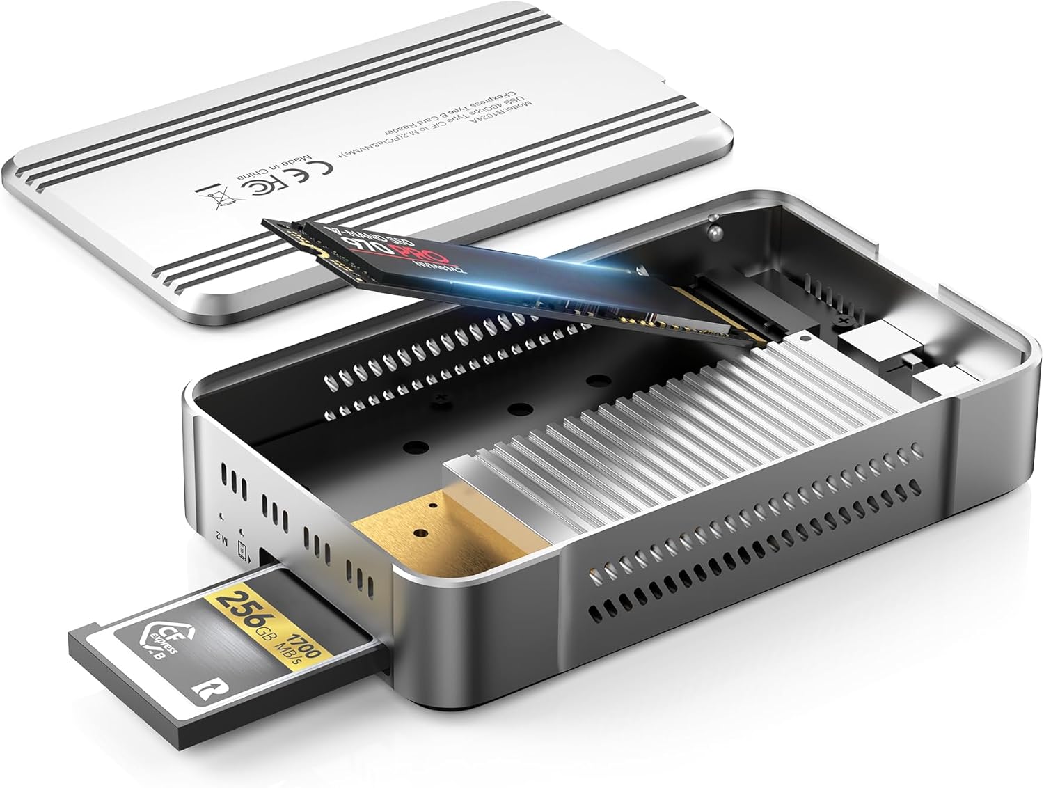 Unitek 40Gbps CFexpress Type B Card Reader for Fast Transfers
