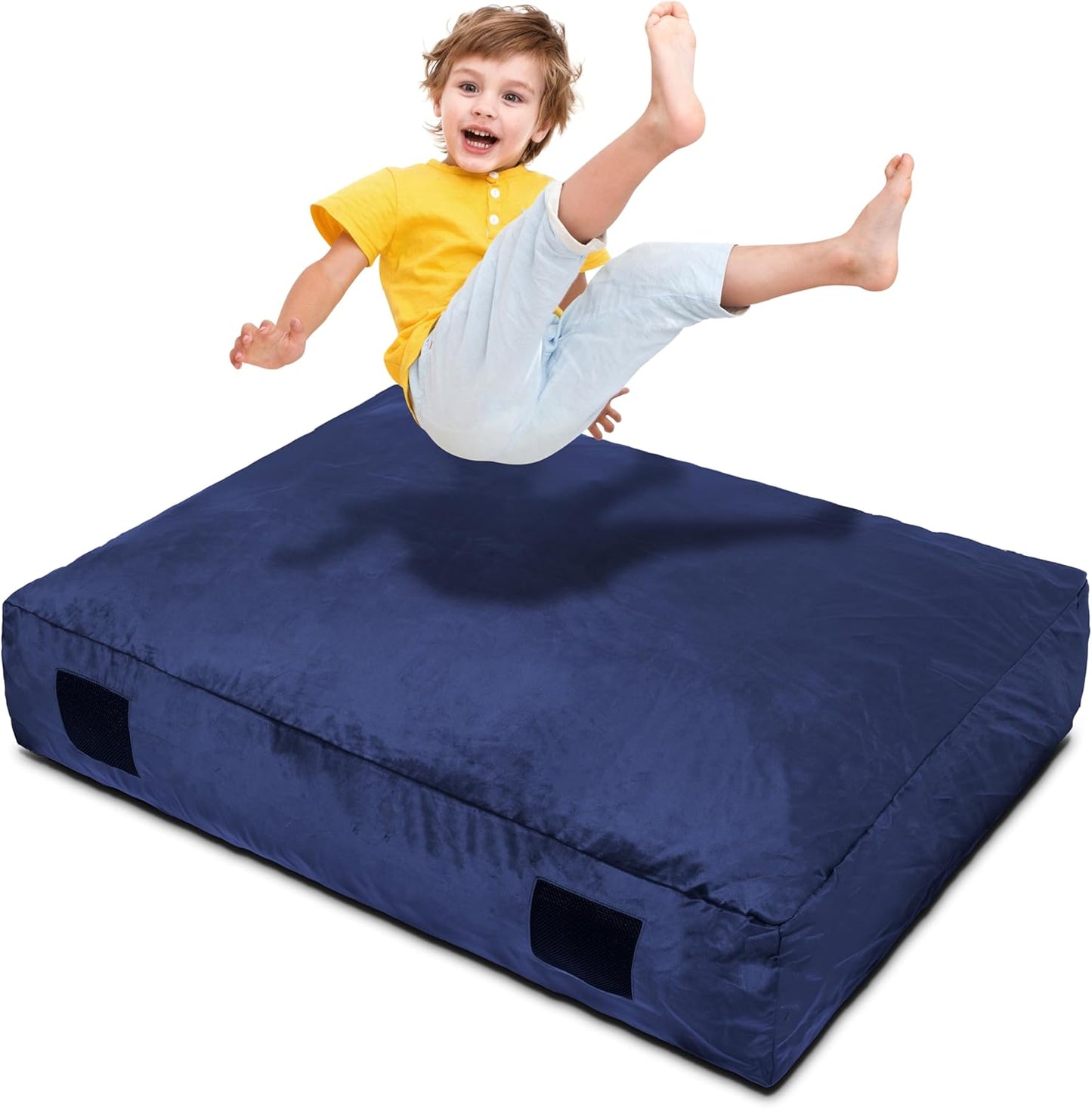 Homewell Crash Pad for Kids - Soft Velvet Cover & Safety