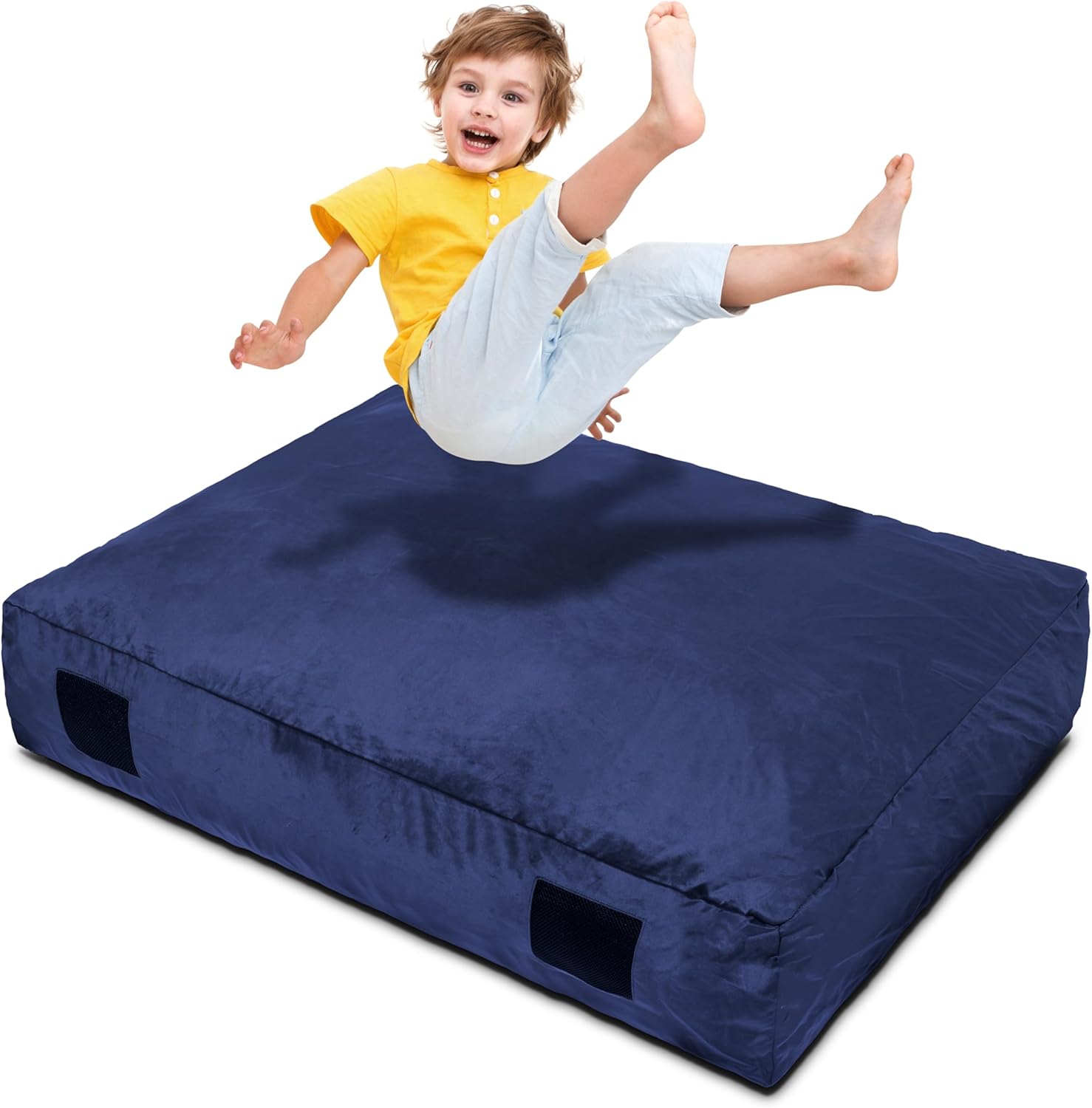 Homewell Crash Pad for Kids - Soft Velvet Cover & Safety