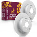 Metrix Premium Rear Solid Brake Rotor 11.48 in - Balanced & Coated
