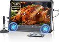 10.5ft Small Flat Screen Portable TV with Antenna - Compact Kitchen